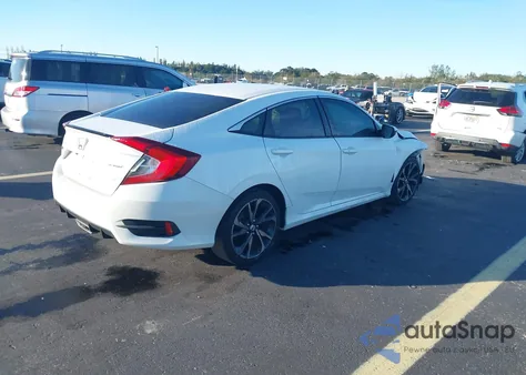 2020 Honda Civic Sport z USA, uszkodzony, nr VIN 2HGFC2F82LH584316